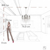 Подвесная люстра Loft it Wonderland 10405/8