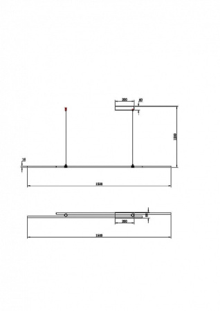Подвесной светильник Maytoni Halo MOD005PL-L48BSK