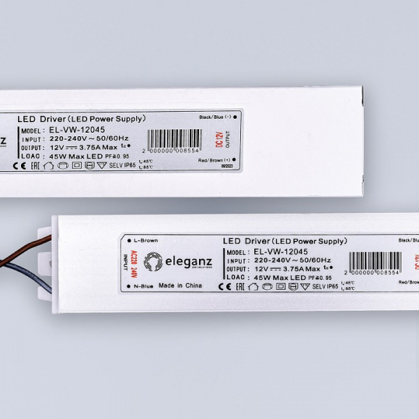 Блок питания с проводом Eleganz EL-VW-12045