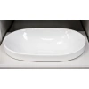 Раковина CeramaLux 5006B 59x40 см, встраиваемая сверху, белый