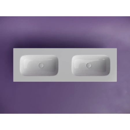 Раковина Ceramica Nova Grace CN7022wx 141x46 см, накладная, белый