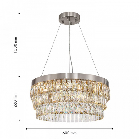 Подвесная люстра Favourite Magnitudo 4715-12P