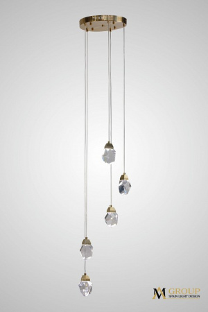 Подвесная люстра AM-Group AM388 AM388 SP5