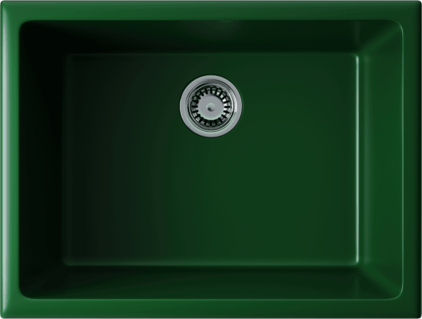 Кухонная мойка Omoikiri Okinoshima 61-U/I 4911263 королевский зеленый глянцевый