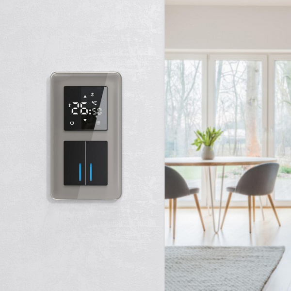 Рамка на 2 поста Werkel Elite (дымчатый стекло) W0022417