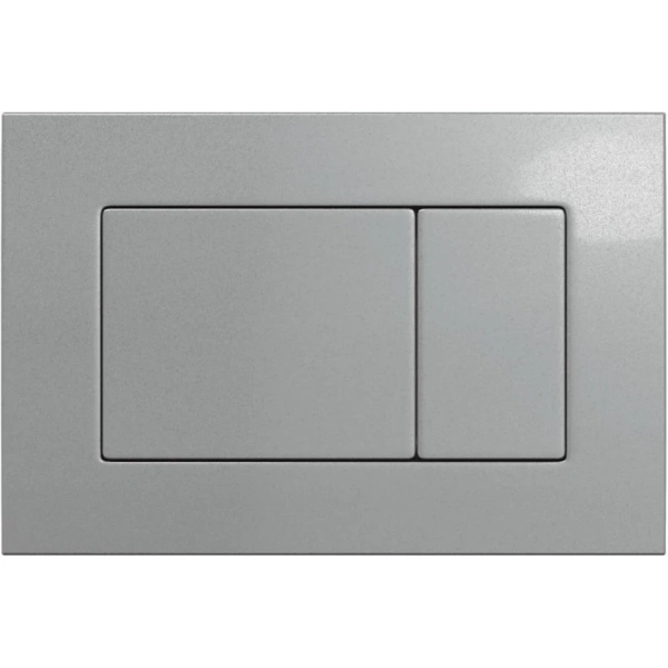 Инсталляция для унитаза Berges Atom 410 040346 с кнопкой смыва, матовый хром