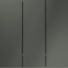 Выключатель трехклавишный без рамки Voltum S70 VLS030106