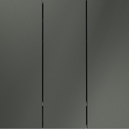 Выключатель трехклавишный без рамки Voltum S70 VLS030106