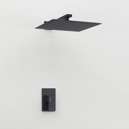 Душевой комплект WasserKRAFT Abens 2000 A20219 черный матовый