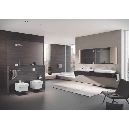 Унитаз подвесной Grohe Cube Ceramic 3924400H безободковый, альпийский белый