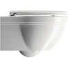 Унитаз подвесной GSI Classic 871211 безободковый, белый глянец