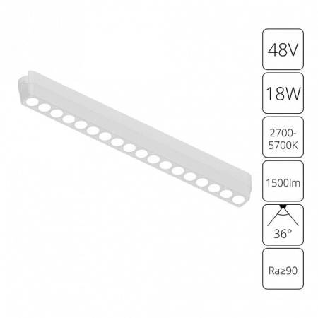Накладной светильник Arte Lamp Rapid A2969PL-1WH