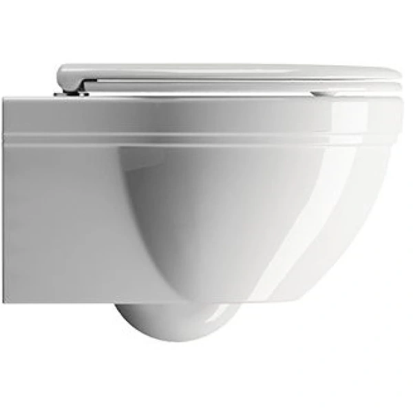 Унитаз подвесной GSI Classic 871211 безободковый, белый глянец