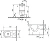 Чаша напольного унитаза Duravit Starck 3 0128090000