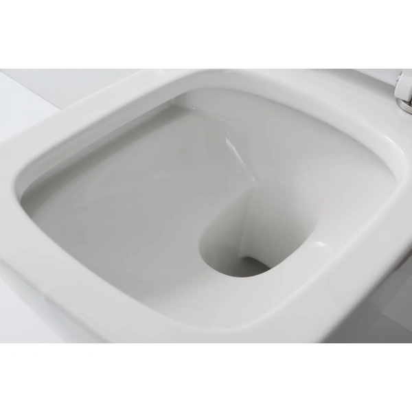 Унитаз подвесной SSWW CT2041 с сиденьем микролифт, белый