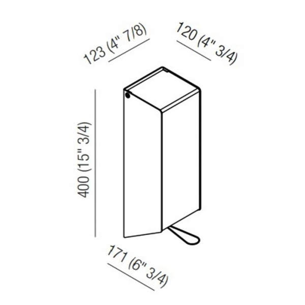Дозатор Agape Mach 2 AMC20927E черный