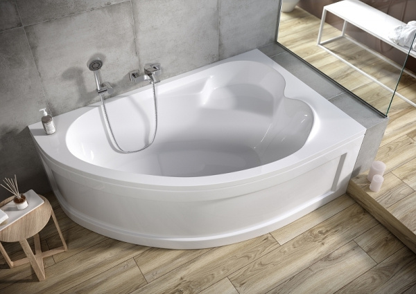 Акриловая ванна Cersanit Kaliope 153х100 P-WA-Kaliope*153-RN правая, белый