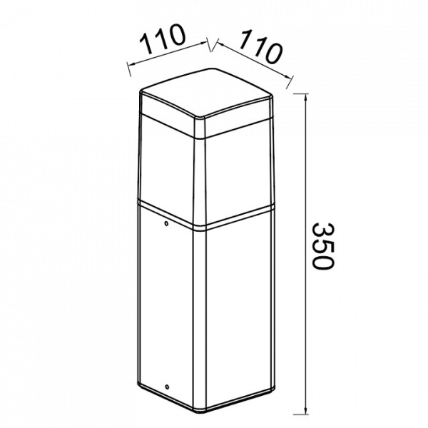 Наземный низкий светильник Mantra Chicago 8847