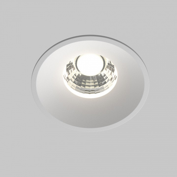 Встраиваемый светильник Maytoni Technical Раунд DL058-12W-DTW-W