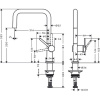 Смеситель для кухни hansgrohe Talis M54 72806670 матовый черный