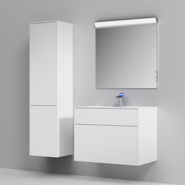 Тумба под раковину AM.PM Inspire V2.0 M50AFHX0803WM 80 см белый матовый