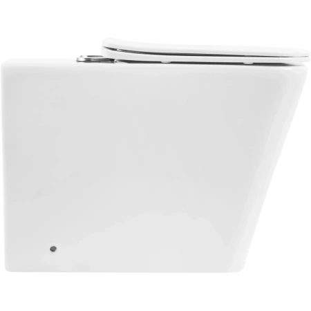 Приставной безободковый унитаз BelBagno Ardente-R BB003CBR