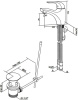Смеситель для раковины AM.PM Sense F7582132
