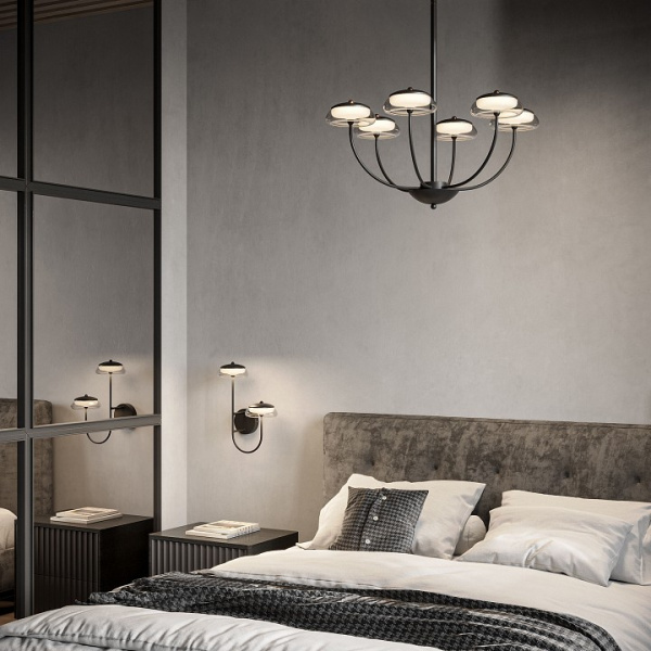 Бра Eurosvet Fungo 50388/2 LED черный