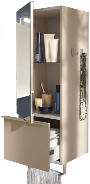 Шкаф-пенал 35 см Jacob Delafon Odeon Up EB893D-M85 правый cине-зеленый матовый