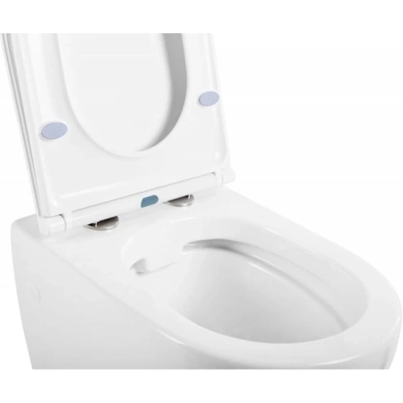 Унитаз подвесной BelBagno Sfera-R BB513CH безободковый, белый