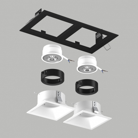 Встраиваемый светильник Lightstar Domino D5270606BMOD