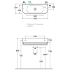 Раковина 70x27 см Globo Forty3 SCT70.BI*1dx