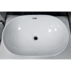 Раковина CeramaLux 5006C 60x39 см, встраиваемая сверху, белый