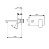 Смеситель для раковины Cisal Cubic CU00551221