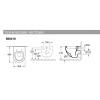 Подвесной унитаз Villeroy&Boch Subway 660410R1