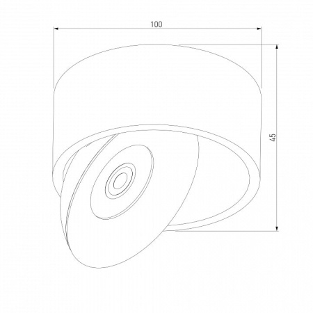 Накладной светильник Elektrostandard Glide a059331