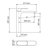 Смеситель для раковины WasserKraft Dinkel 5803H