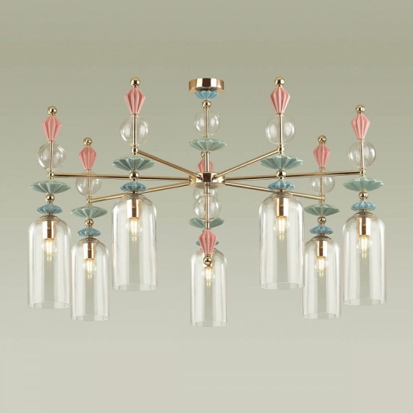 Потолочная люстра Odeon Light Bizet 4855/7C