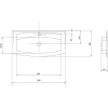 Раковина 80x46 см Акватон Милан 1A704431ML010