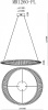 Подвесной светильник MyFar Ricky MR1260-PL