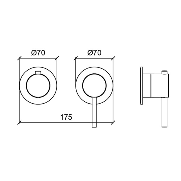 Смеситель для душа Almar Modular E180141.CR