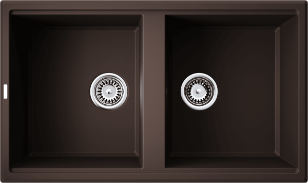 Кухонная мойка Omoikiri Tedori 86-2 4993928 темный шоколад