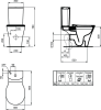 Бачок для унитаза Ideal Standard Connect Air E073901