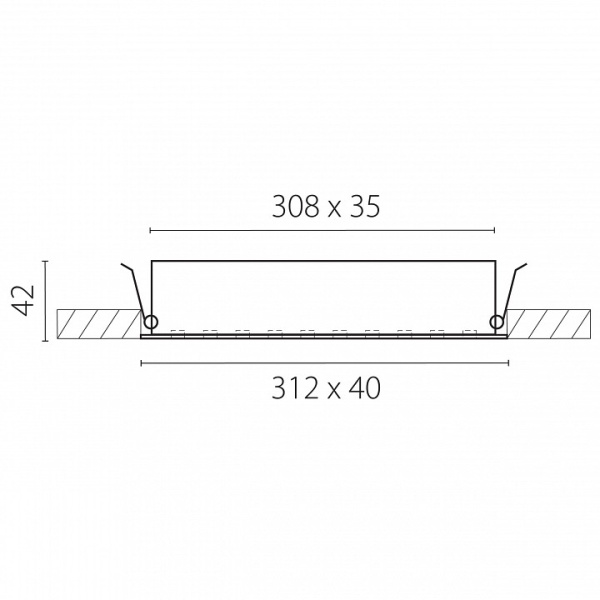 Встраиваемый светильник Lightstar Guarda 082346