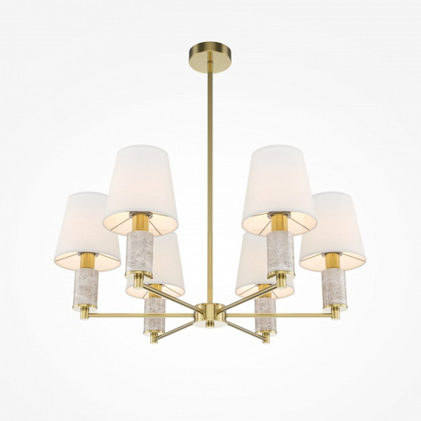 Люстра на штанге Maytoni Lira MOD483PL-06BS