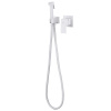 Гигиенический душ Abber Daheim AF8225W со смесителем белый матовый