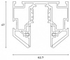 Трек встраиваемый Hesby Lighting ElDeko HSBL_0185