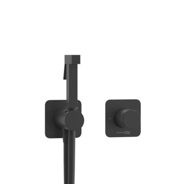 Гигиенический душ WasserKRAFT Fulda A5251.302.241.212 черный