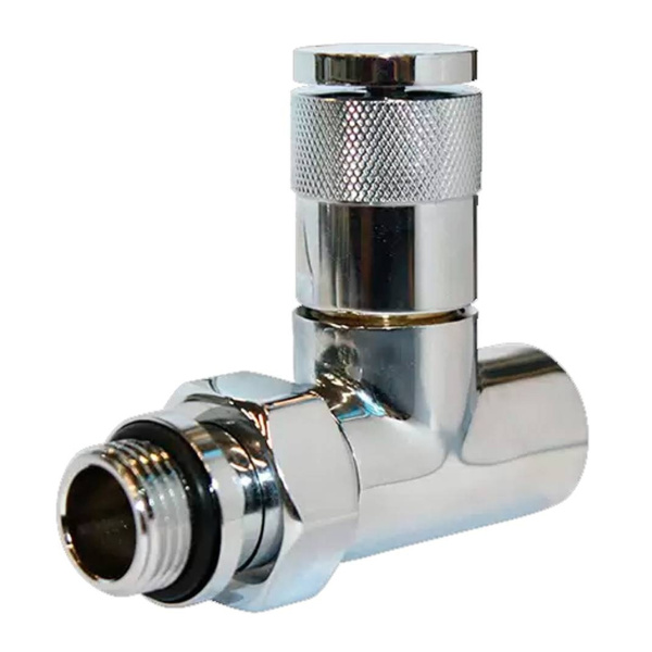 Вентиль ручной регулировки Royal Thermo PIANO (хром), 1/2" прямой