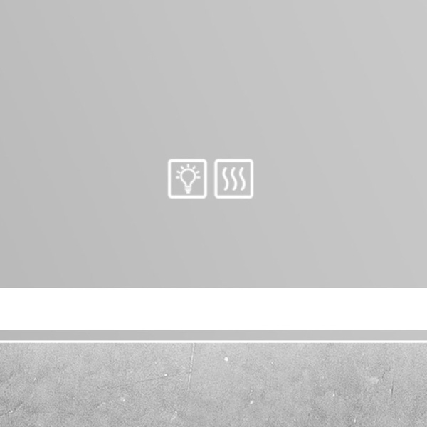 Зеркало BelBagno SPC-VST-750-900-LED-TCH-WARM